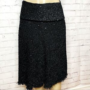 Renato Nucci fringe skirt with sequins size 38/ US size 8